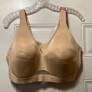 Cacique Nude Seamless Lightly Lined Wireless Bra 46D NWT